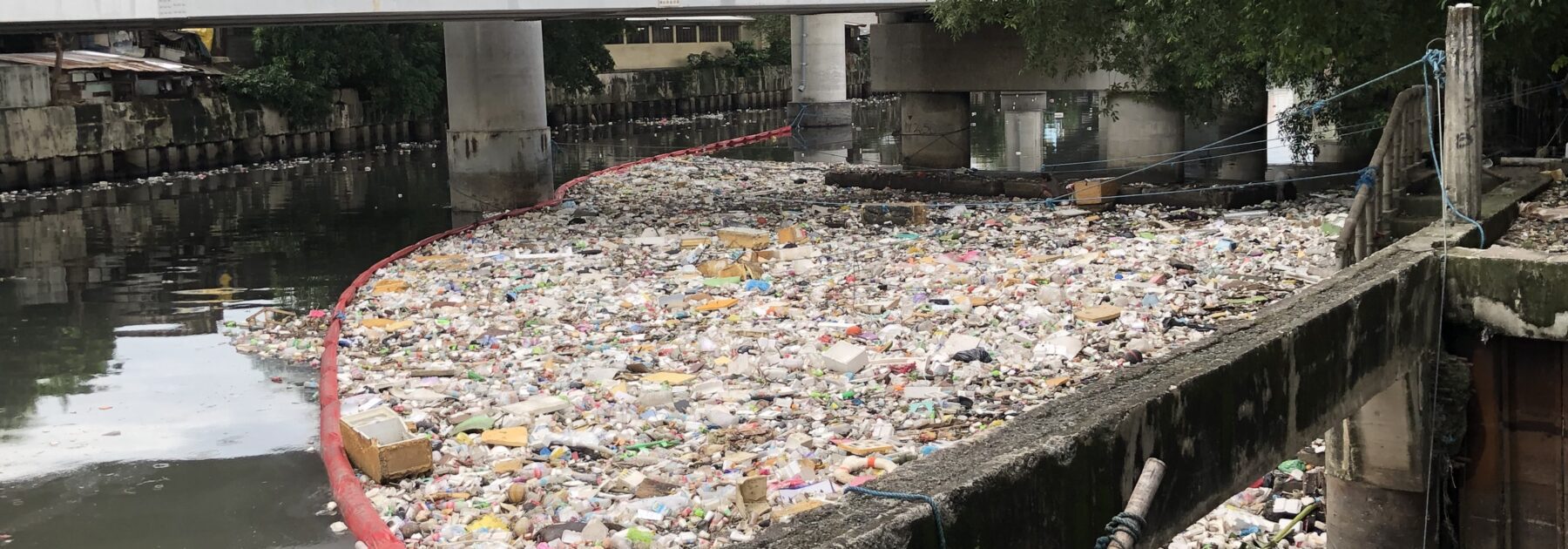River Recycle river cleaning technology on Tatalong River manila